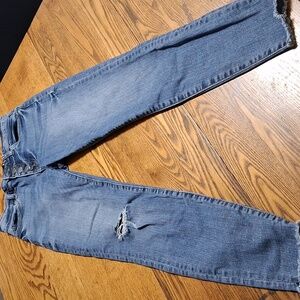 KUT FROM THE KLOTH Jeans Womens 2 CONNIE HIGH RISE Used Denim BUTTON FLY ANKLE